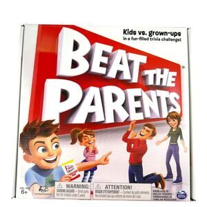 Beat the Parents Family Trivia Board Game Kids vs Adults Fun Party